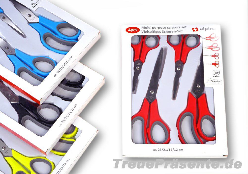 Scheren 4er-Set