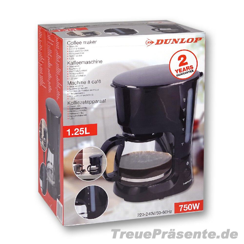 Kaffeemaschine schwarz