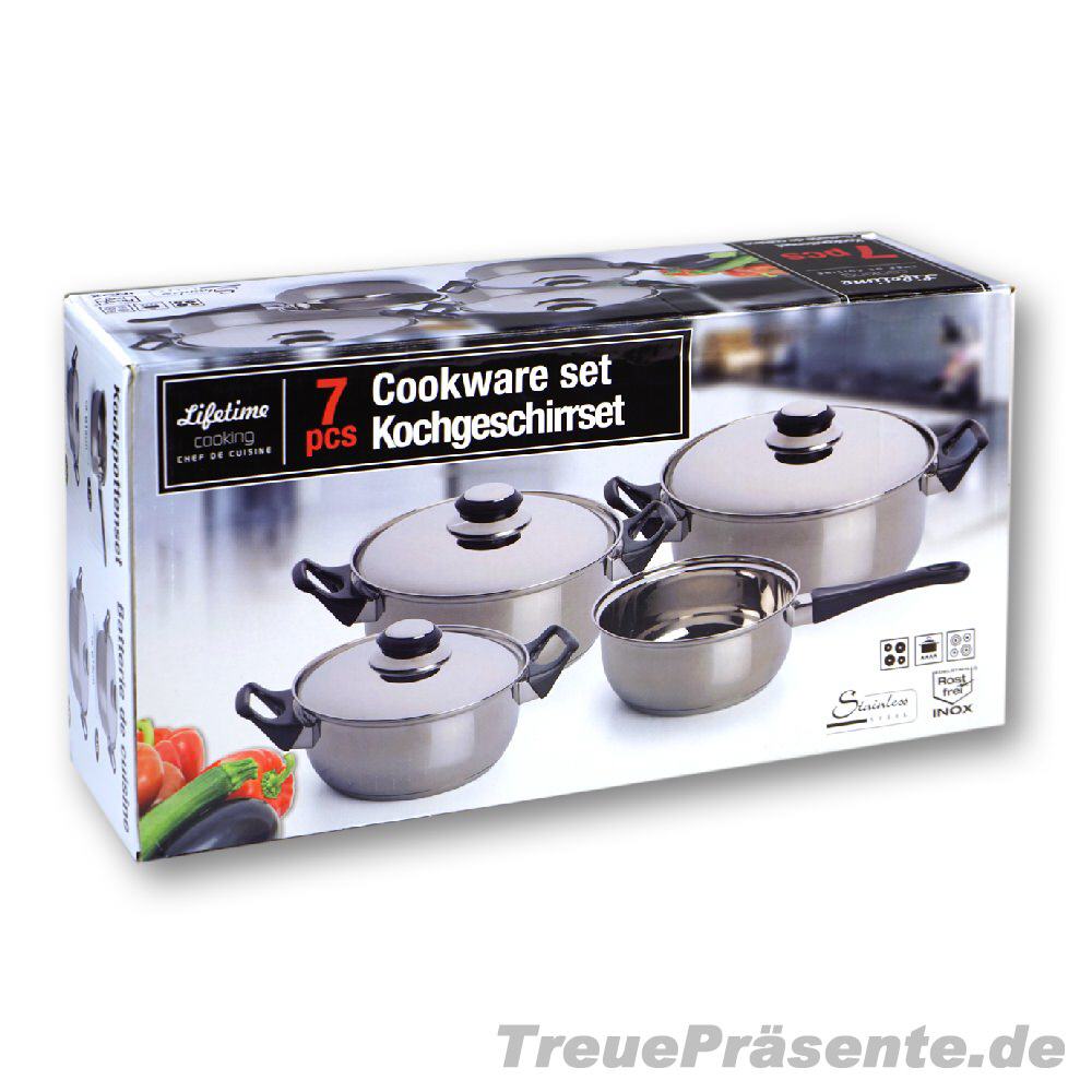 Kochtopf-Set 7-teilig
