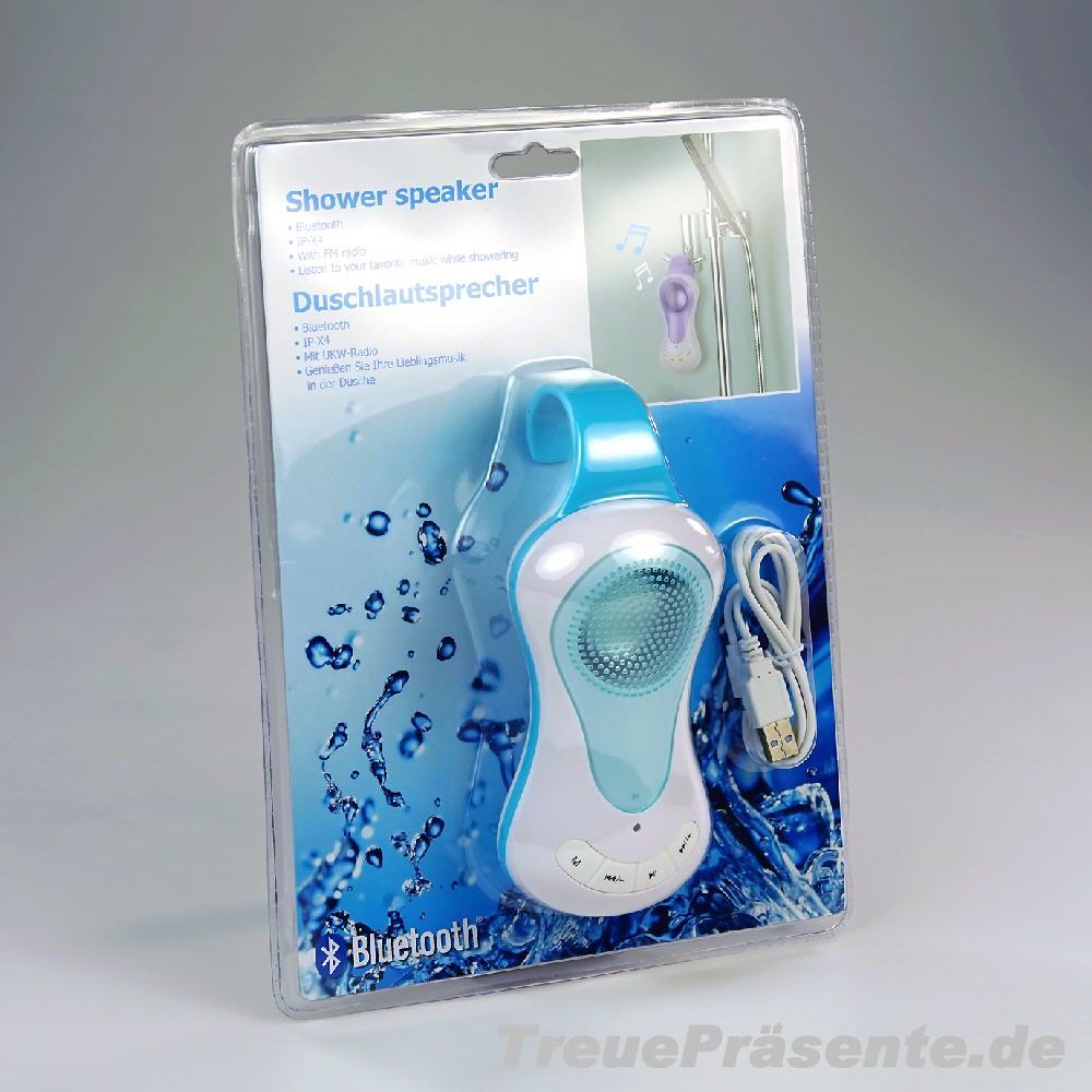 Bluetooth Duschlautsprecher mit Radio
