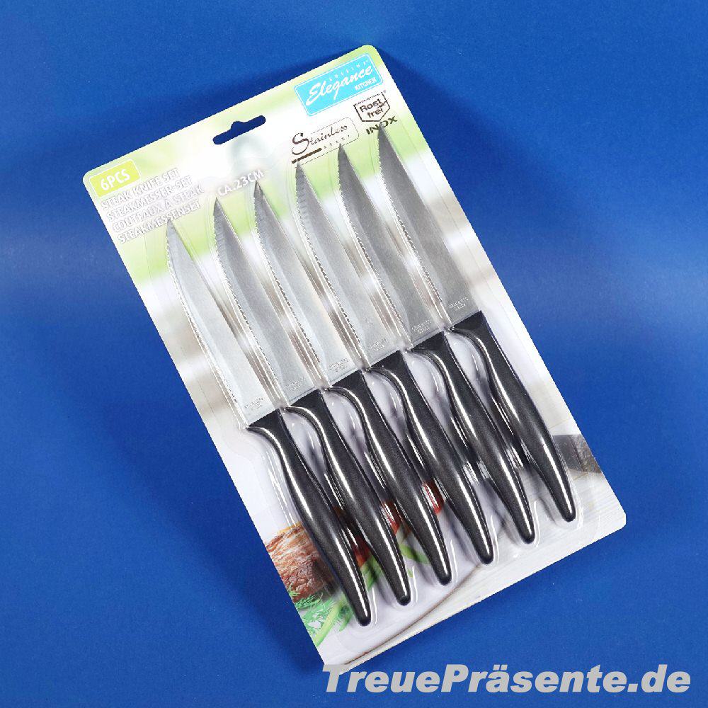 6-teiliges Steakmesser-Set