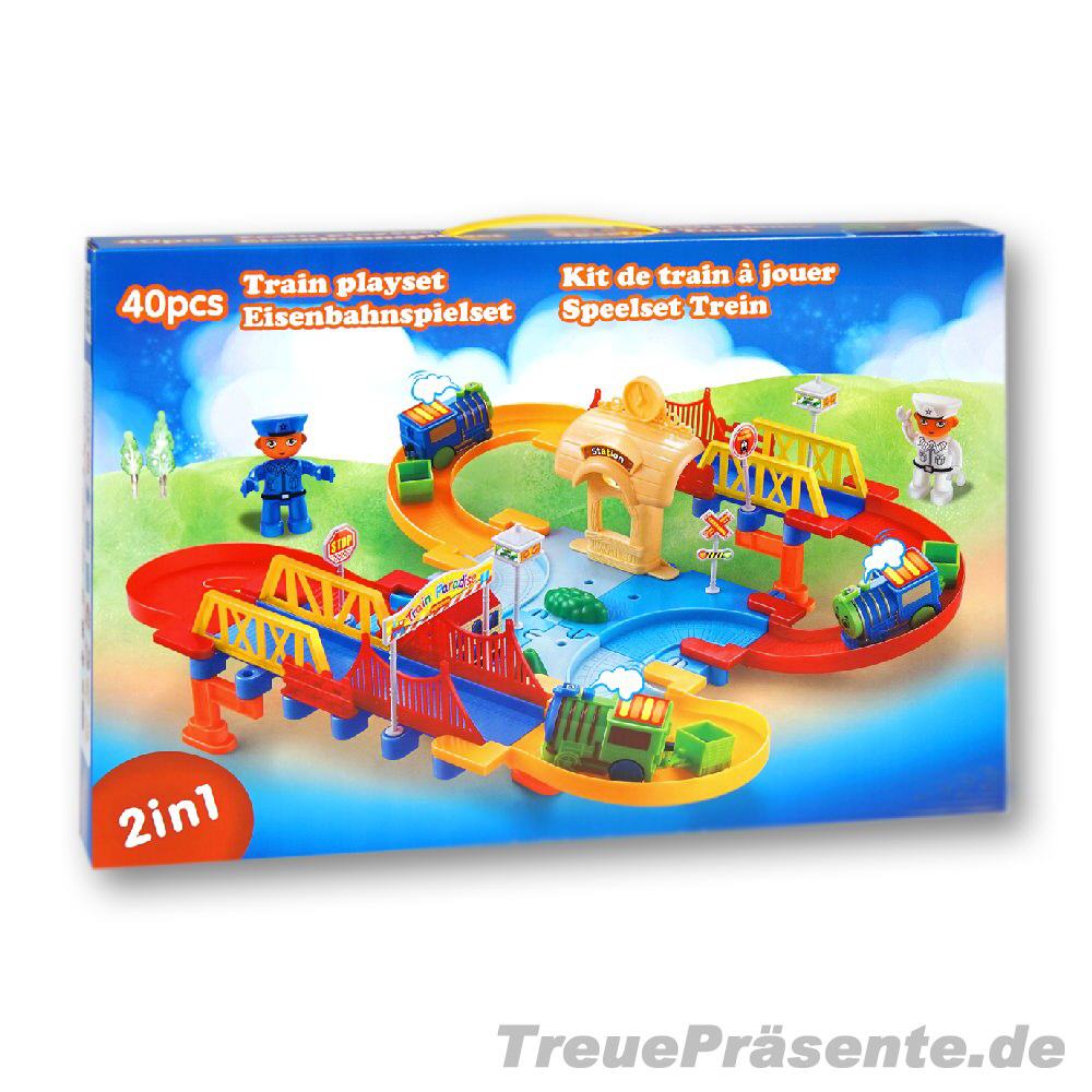 Eisenbahn-Spielset