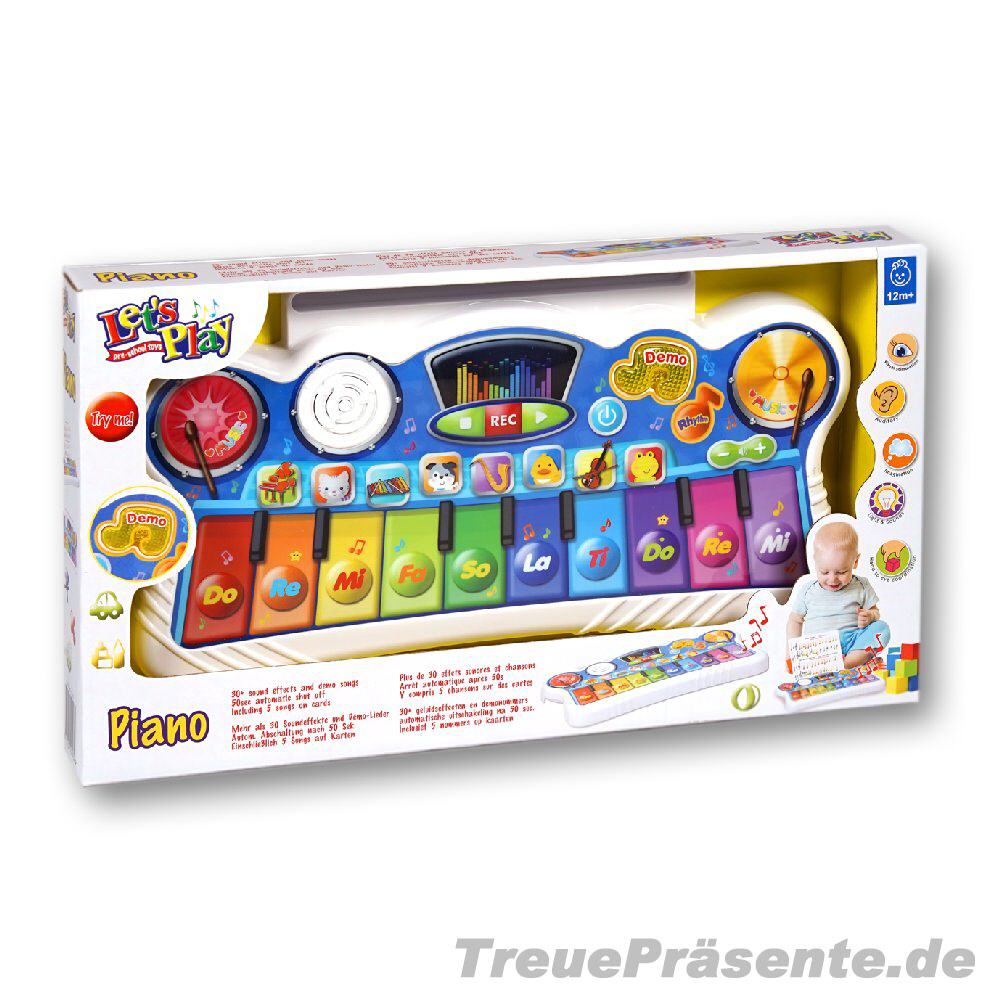 Kleinkind-Keyboard mit Aufnahmefunktion