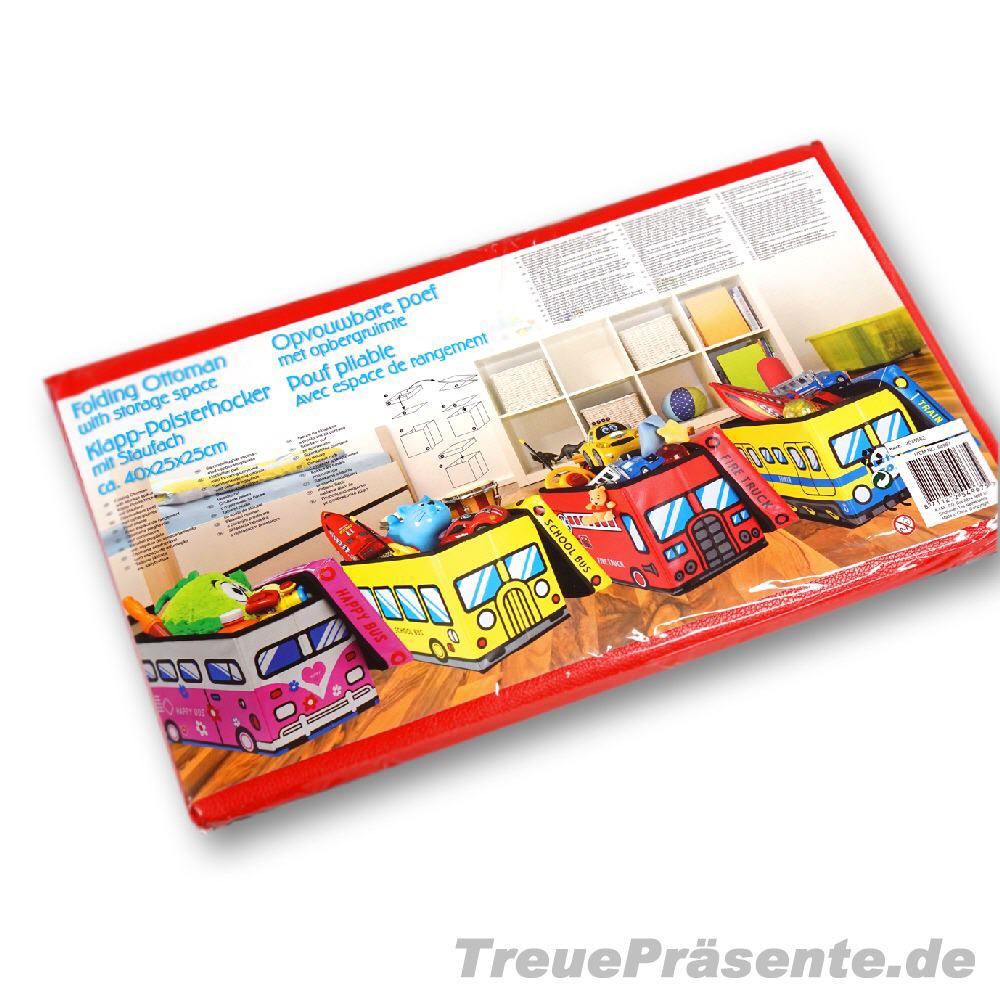 Aufstellbox faltbar sortiert