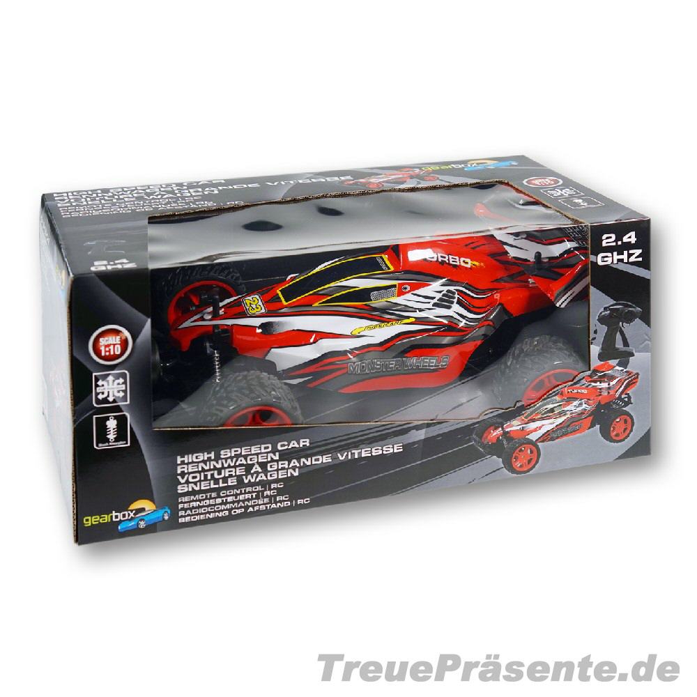 Rennwagen RC mit Stossdämpfern