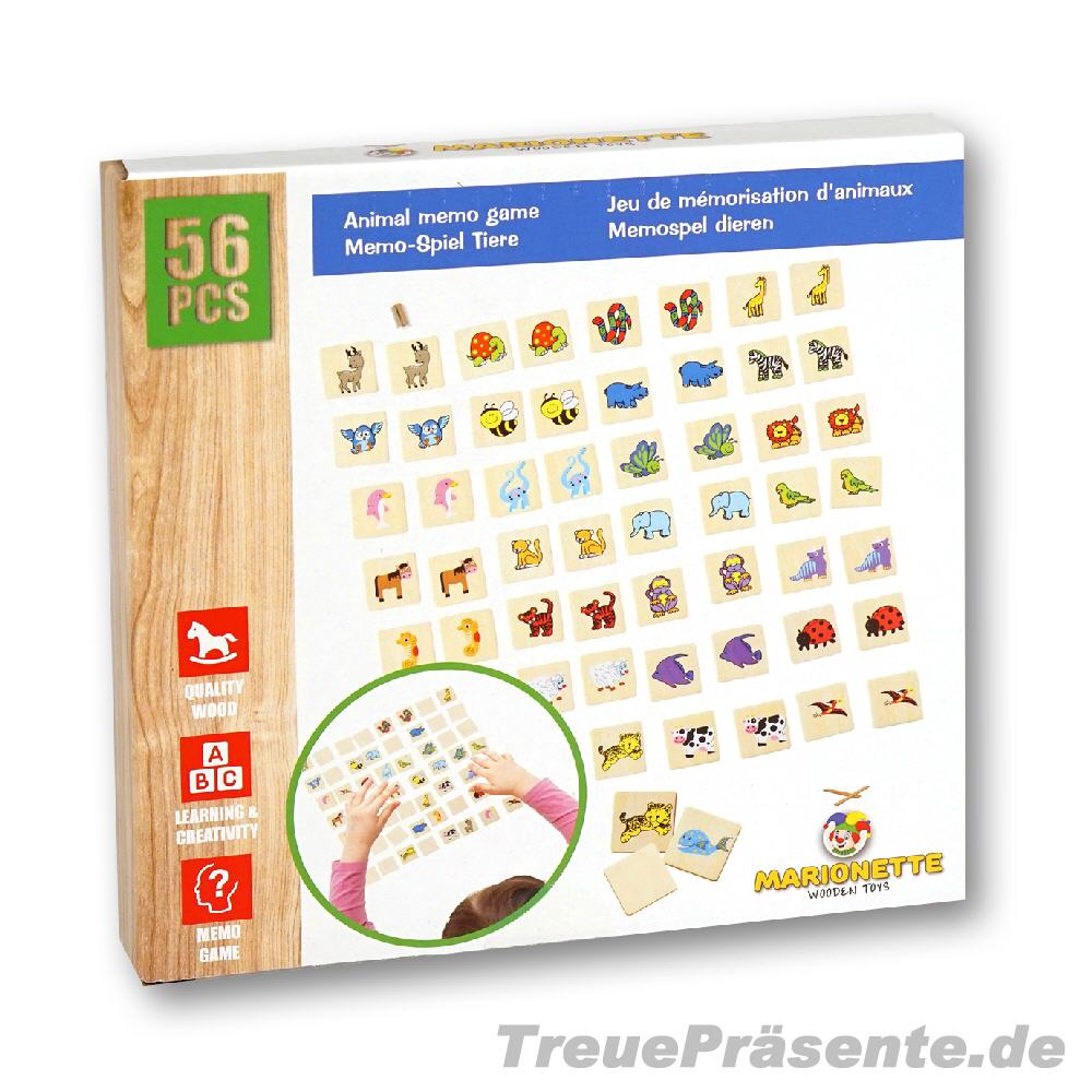 Holz-Gedächtnisspiel