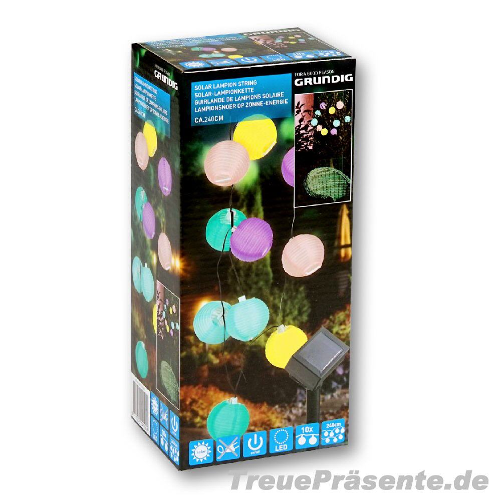 Solar-Lampionkette LED