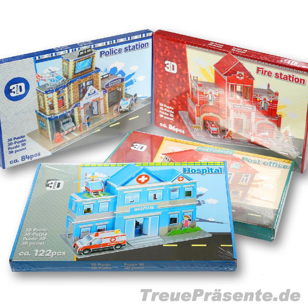 3D-Puzzle Bauwerke