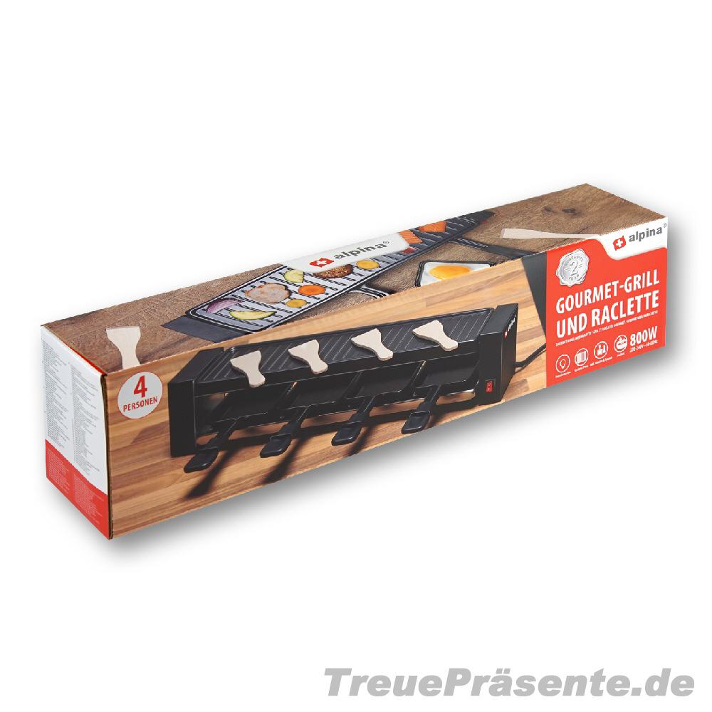 Raclette für 4 Personen
