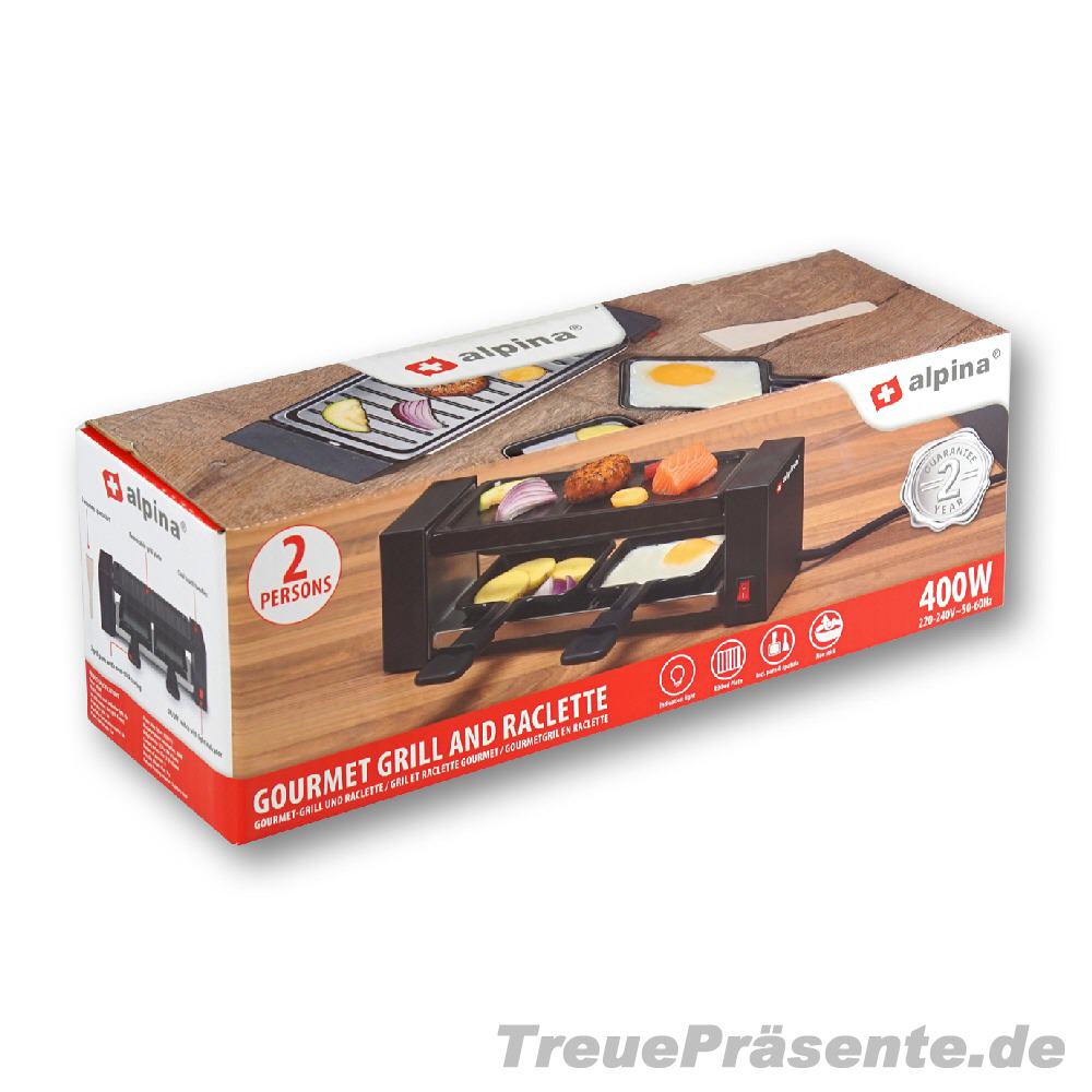 Raclette für 2 Personen