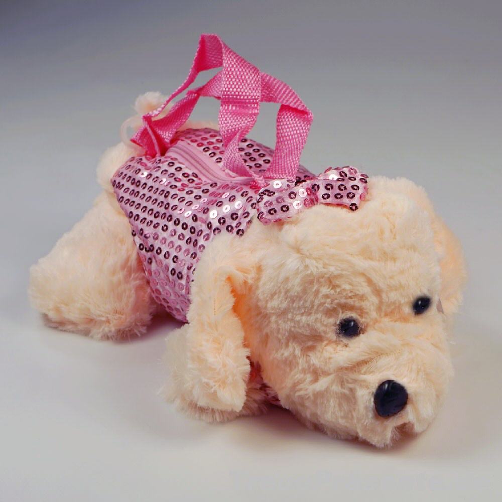 Handtasche Plüschhund