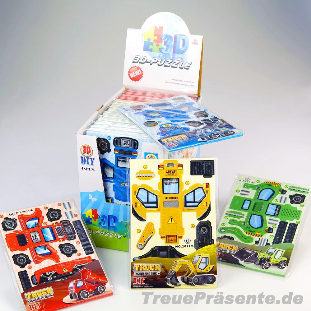 3D-Bausatz Baustellenfahrzeuge