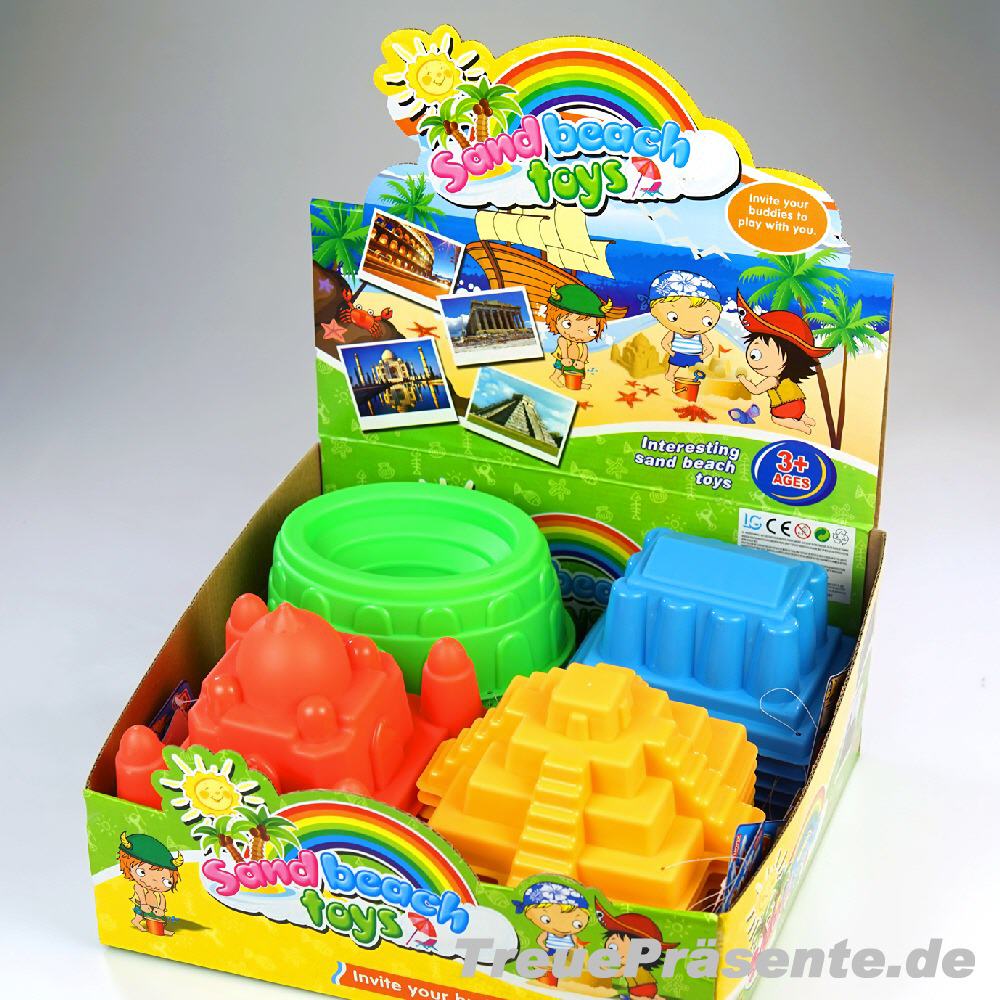Sandkasten-Formen Berühmte Bauwerke