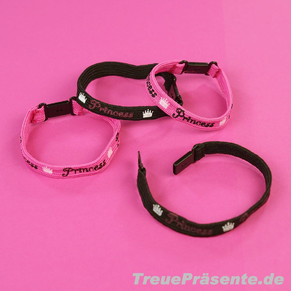 Prinzessinnen-Armbänder mit Verschluss