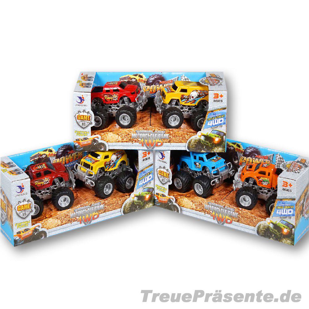 Spielzeug 2er-Set Offroad-Trucks