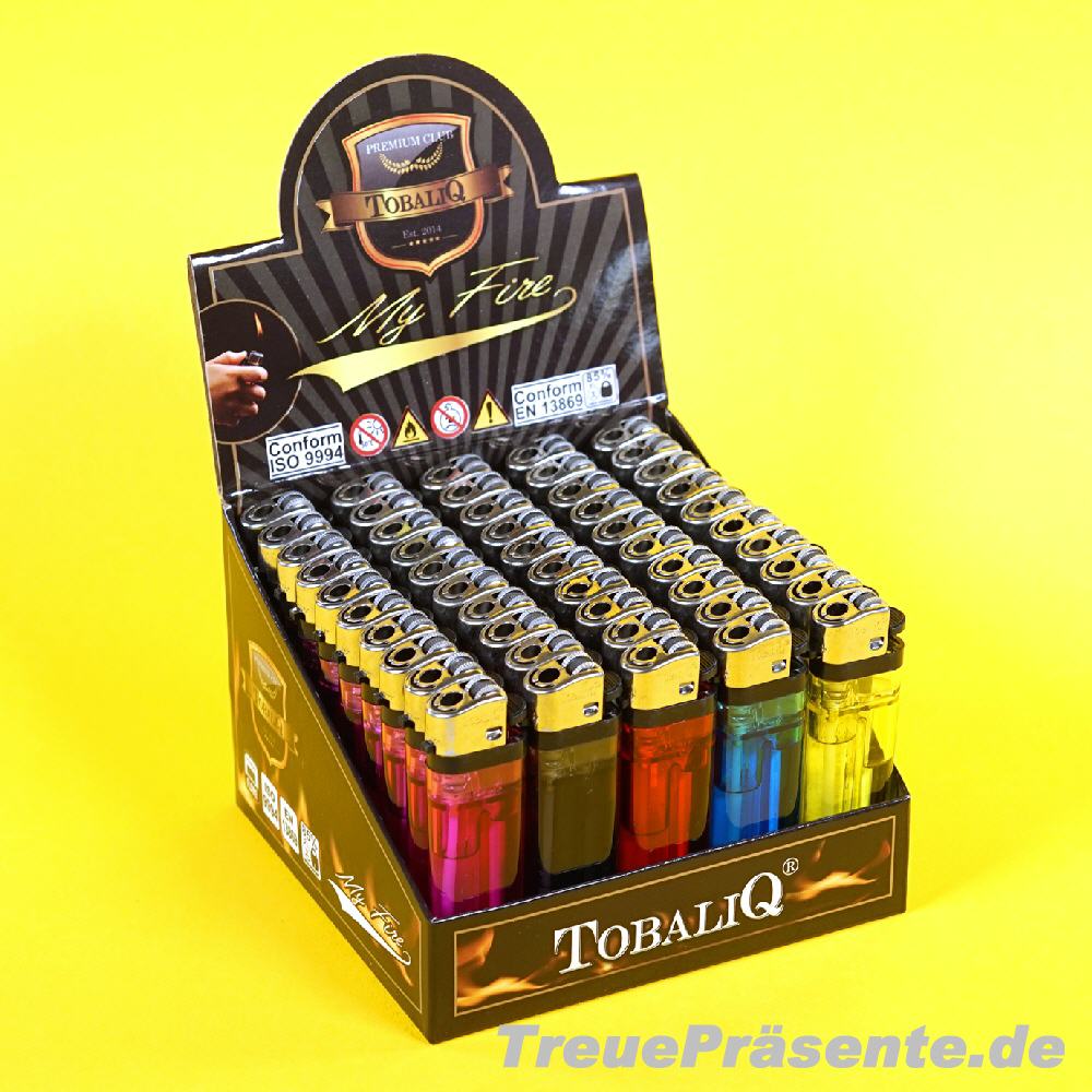 Einwegfeuerzeug transparent