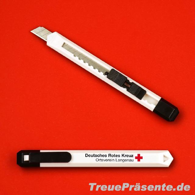 Cuttermesser klein mit individuellem Druck