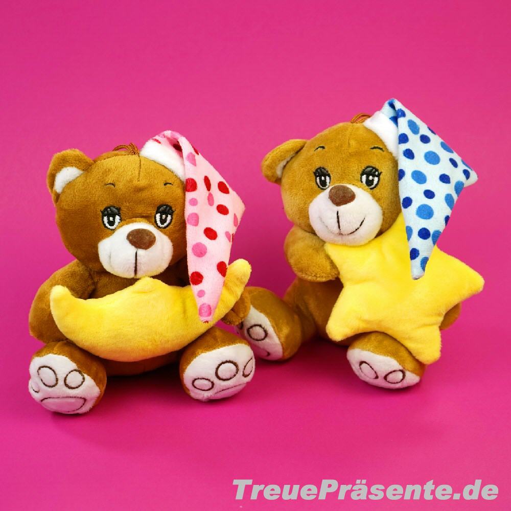 Plüsch-Bär mit Kissen