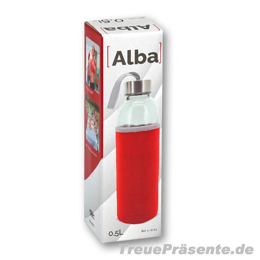 Trinkflasche mit Überzug