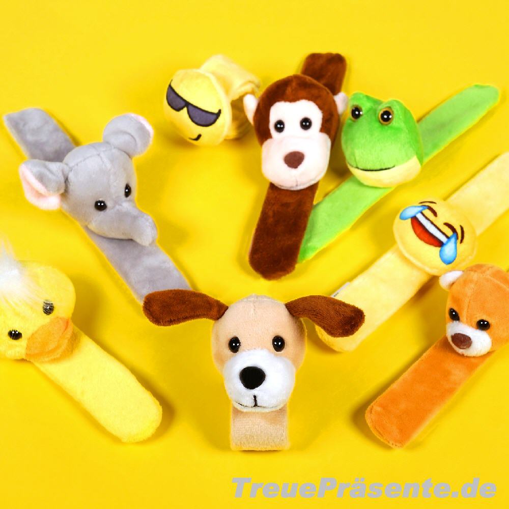 Schnapparmband Plüschtiere