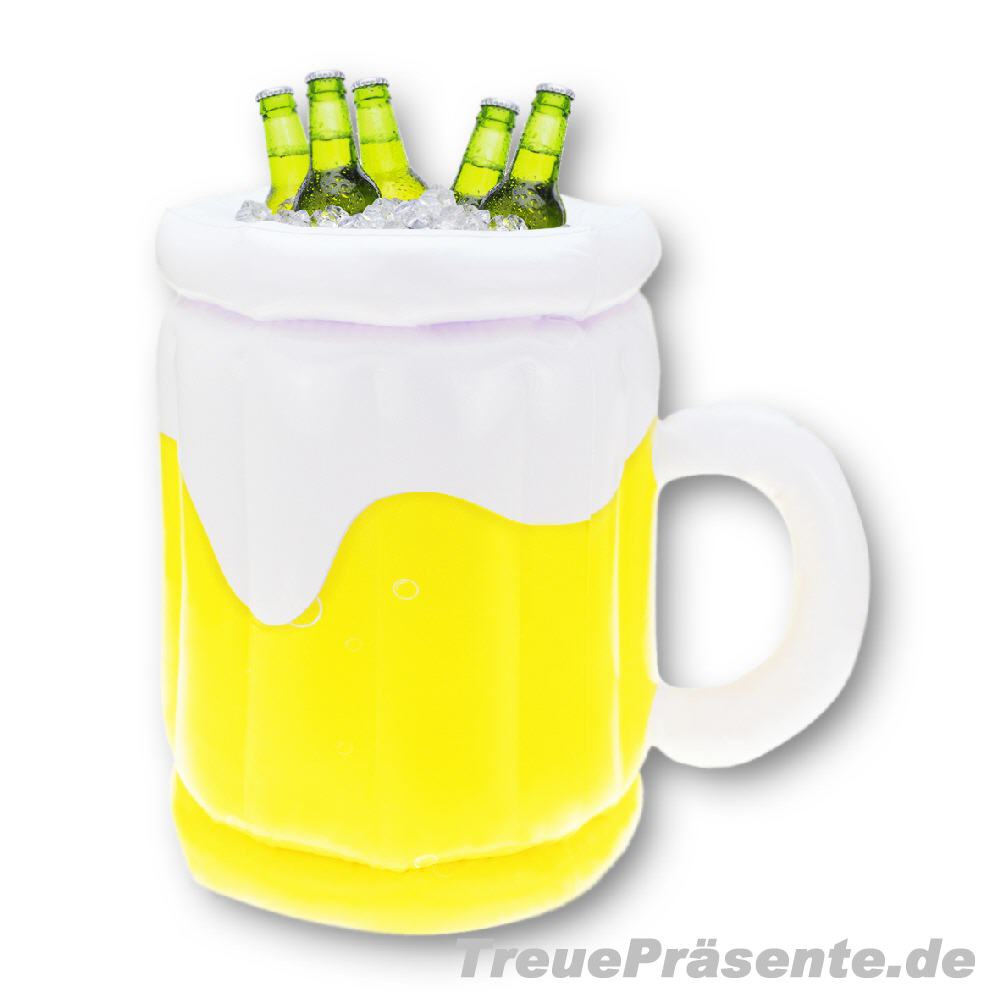 Aufblasbarer Bierkühler