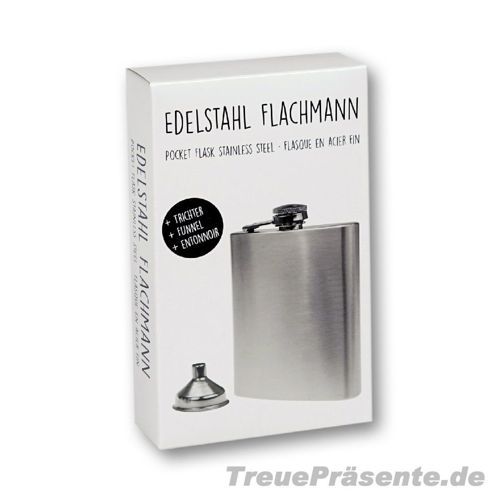 Flachmann mit Trichter