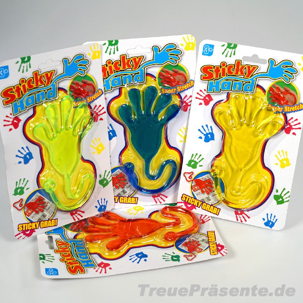 Klatsch-Hand XL auf Karte