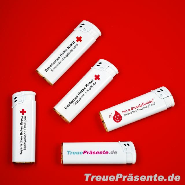 Feuerzeug inklusive Druck