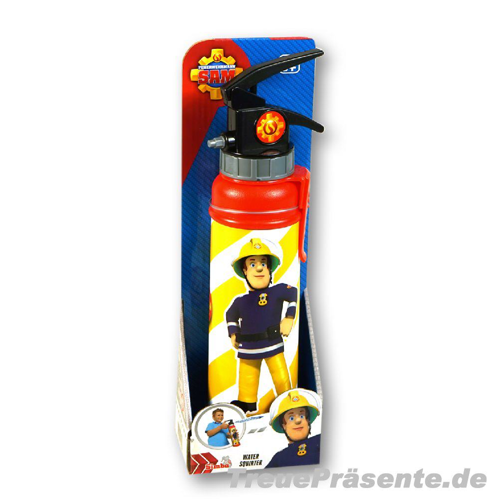 TreuePräsent Wasserspritze Feuerwehrmann Sam