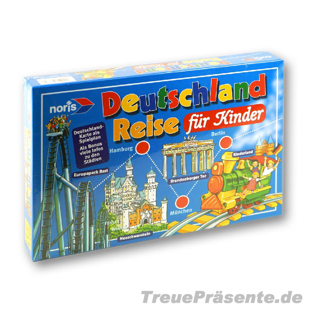 TreuePräsent Deutschlandreise Kinder Spiel