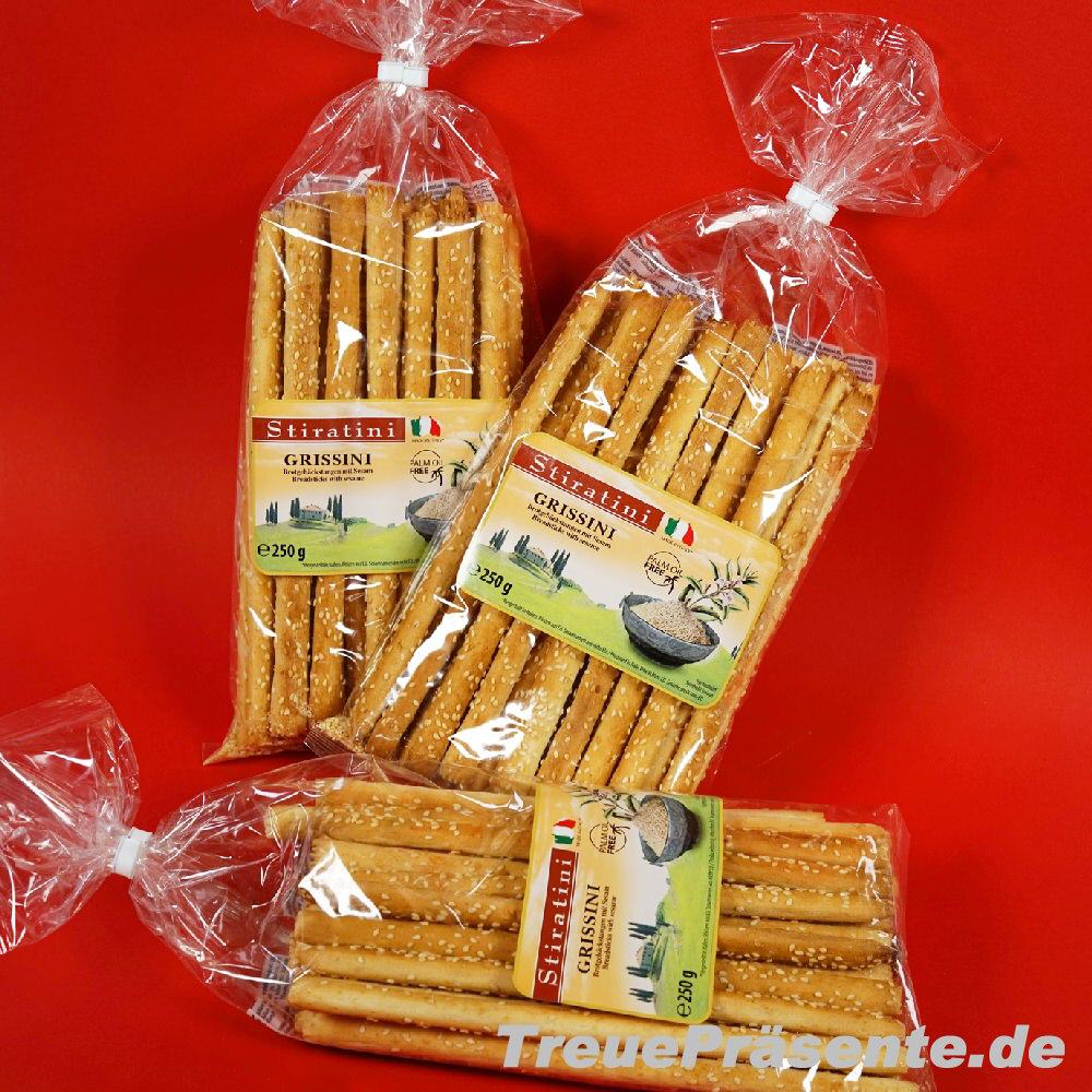 Grissini Brotgebäck-Stangen Sesam