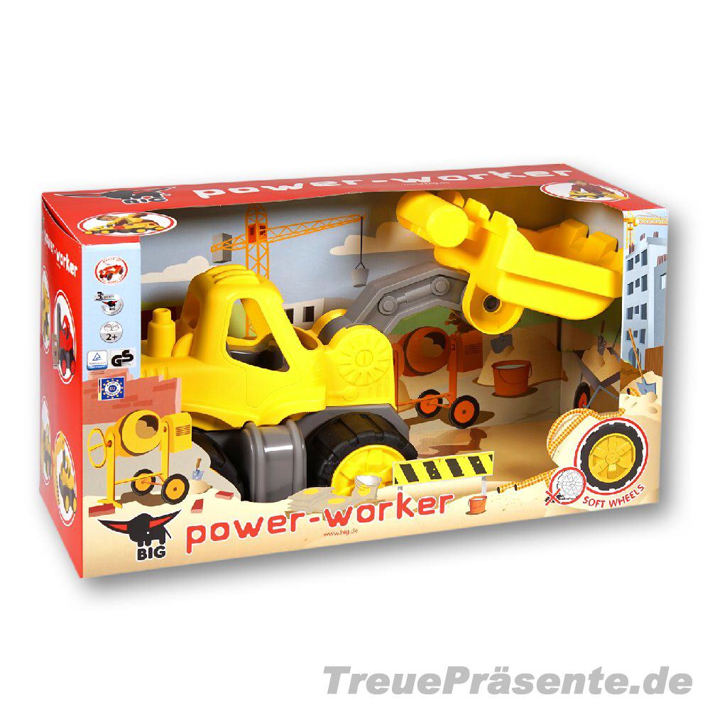 BIG Powerworker Radlager gelb