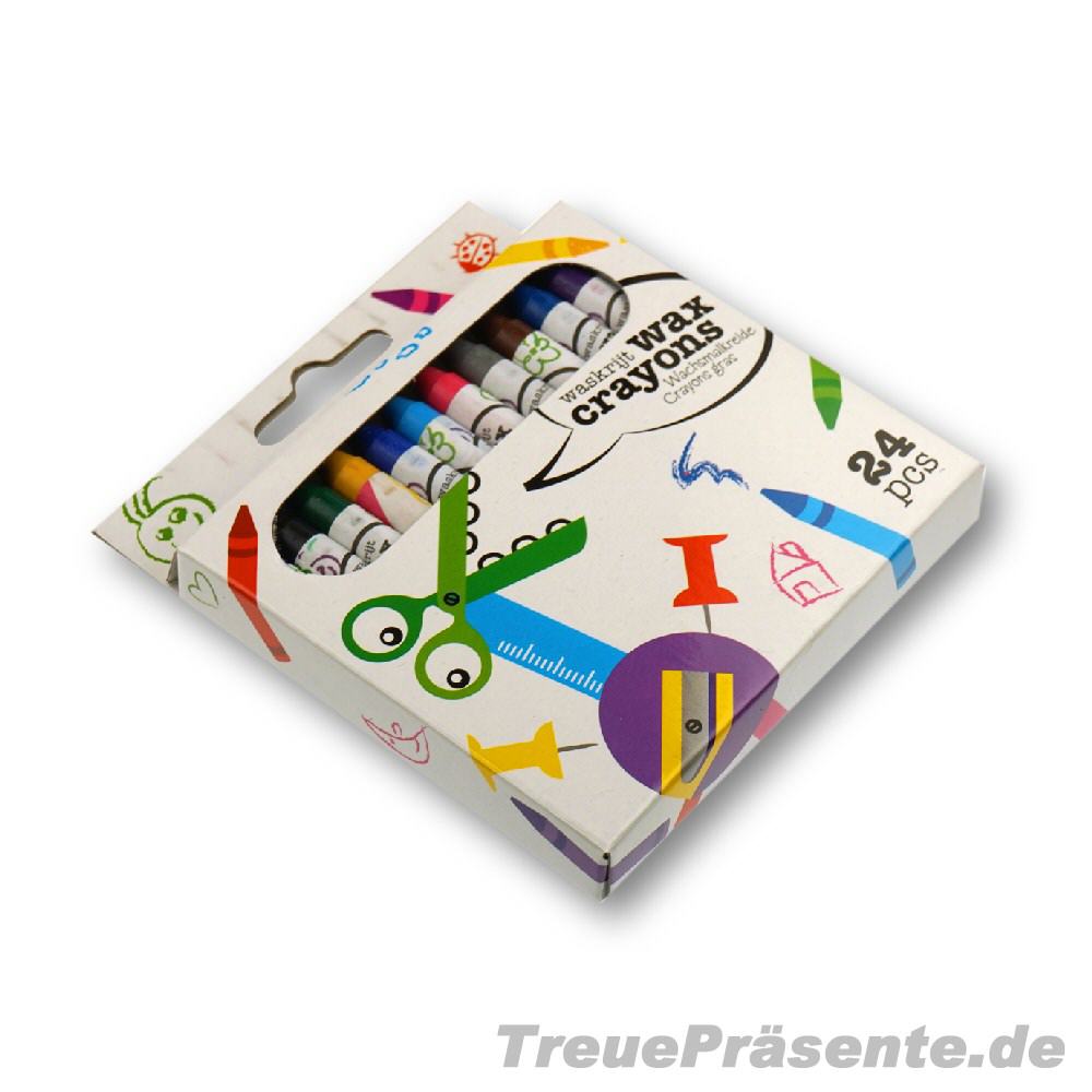 Wachsmalstifte 24er-Set