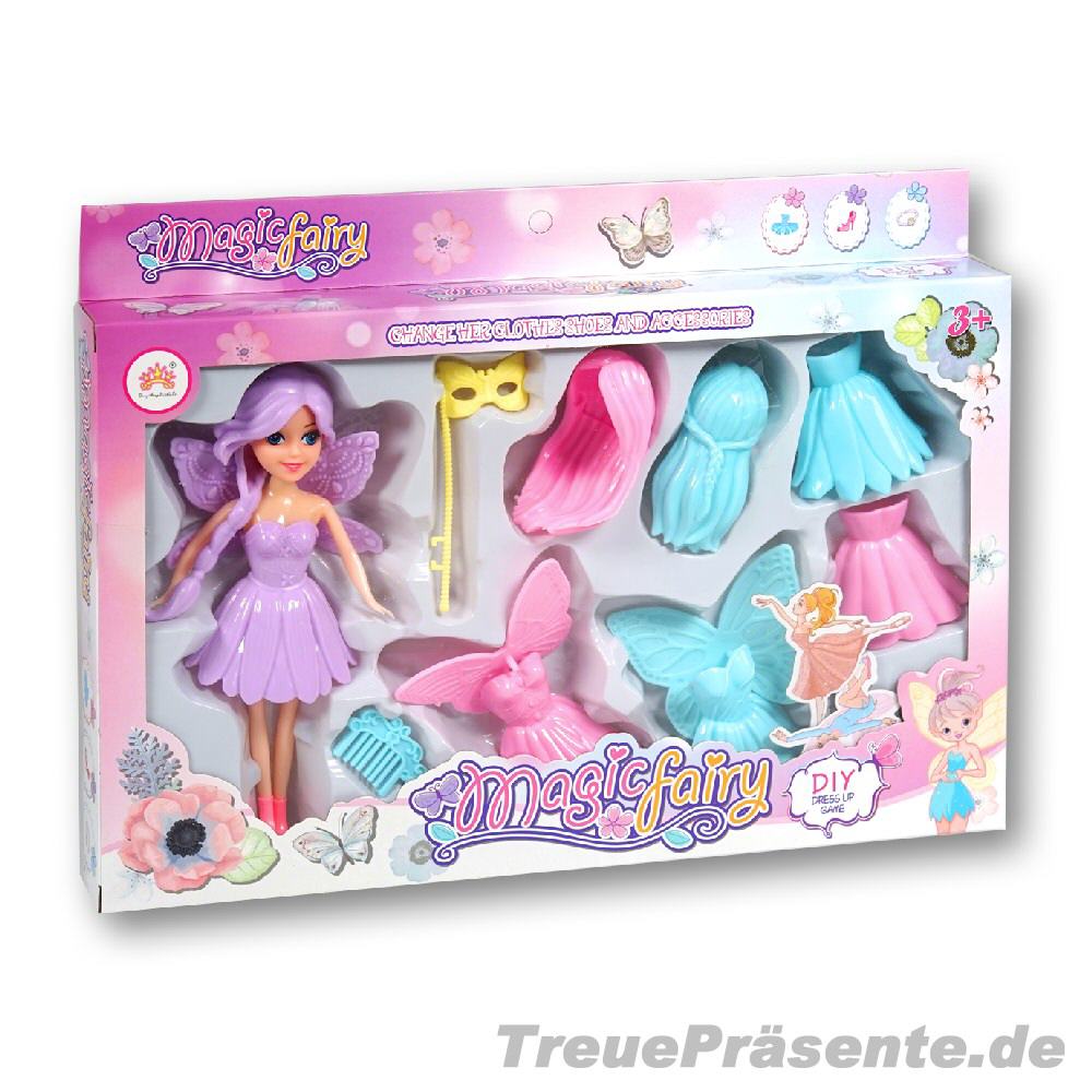 Elfen-Spielset mit Wechselkleidung