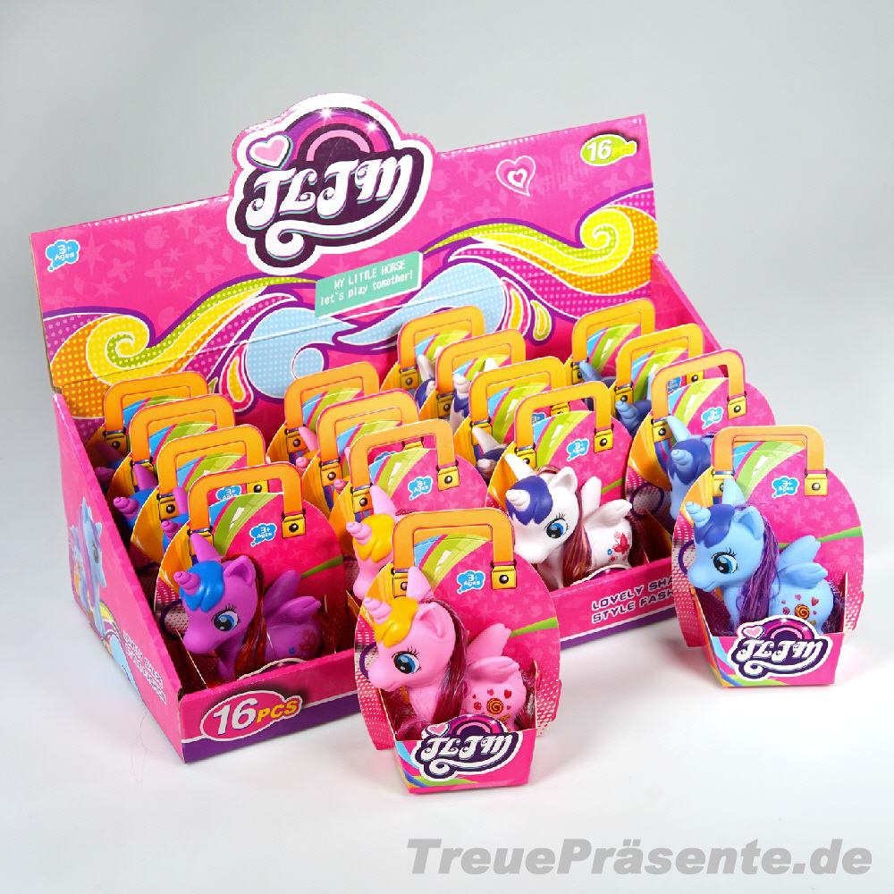 Einhorn-Pony in Taschenverpackung