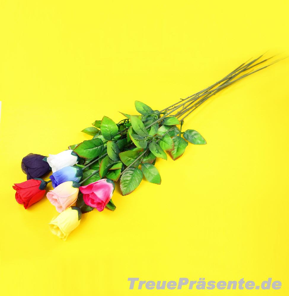 Seidenrose Baccara farblich sortiert