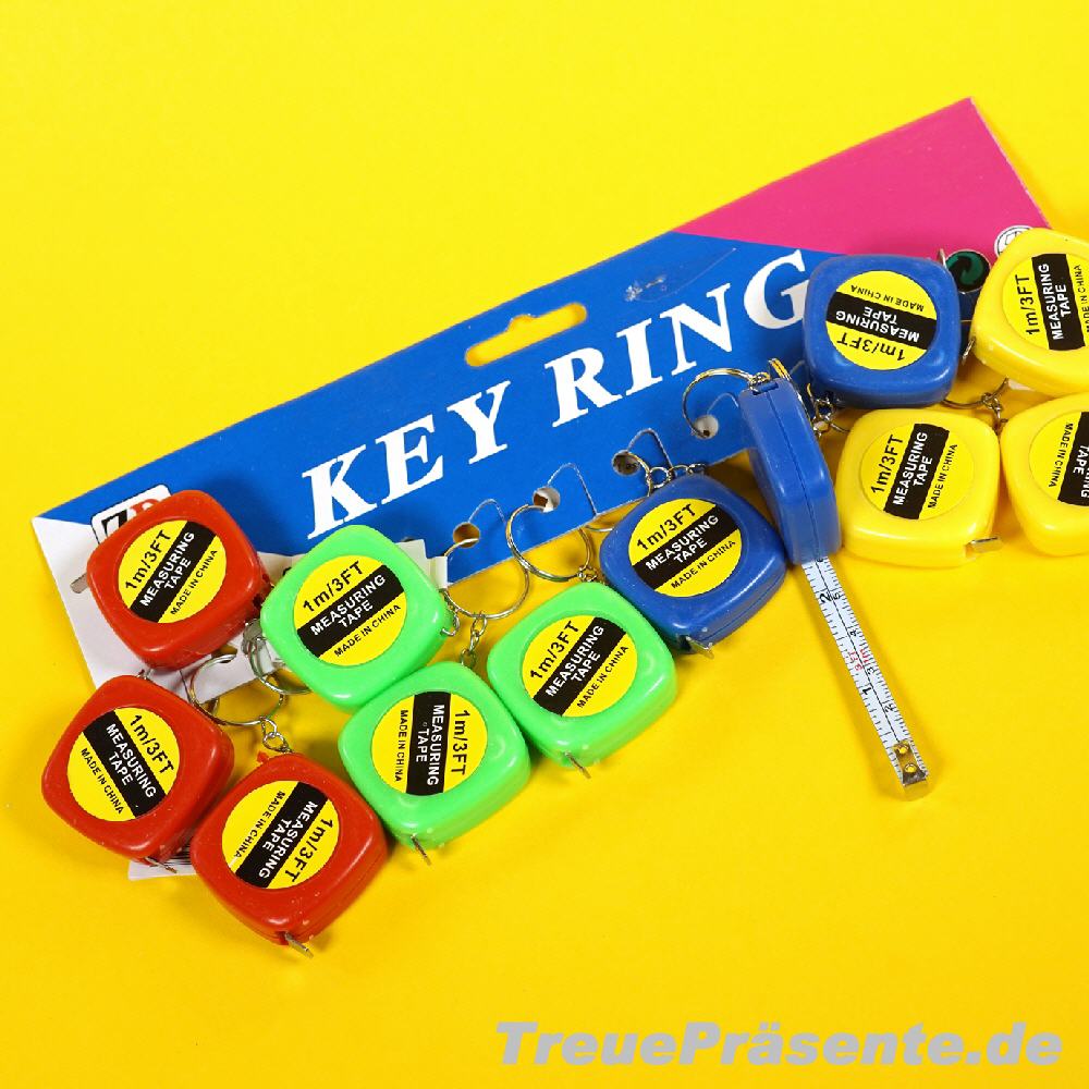 Schlüsselanhänger Mini-Maßband
