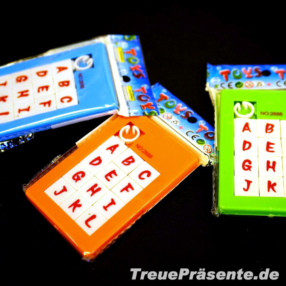 TreuePräsent Schiebe-Puzzle ABC