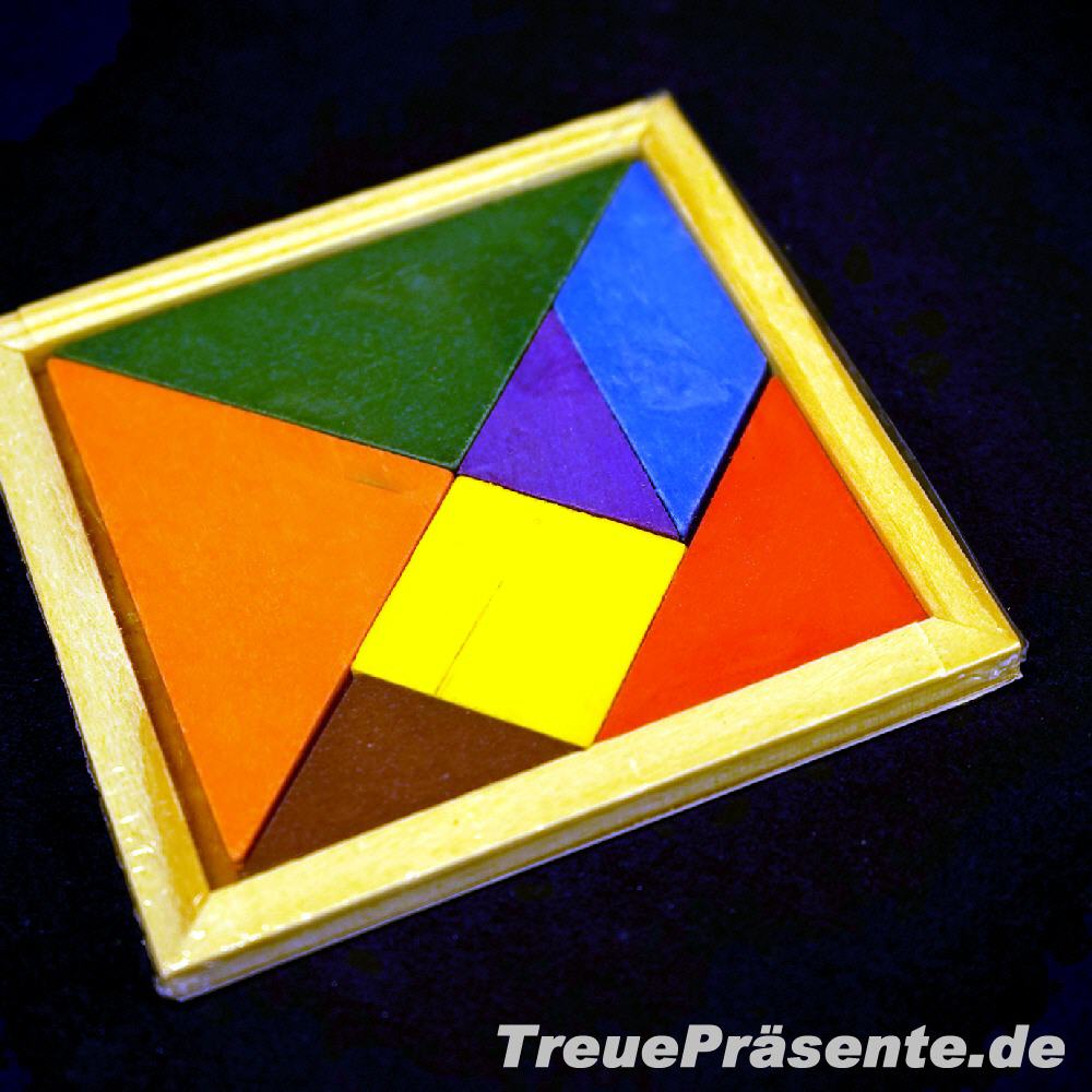 TreuePräsent Holz-Tangram klein