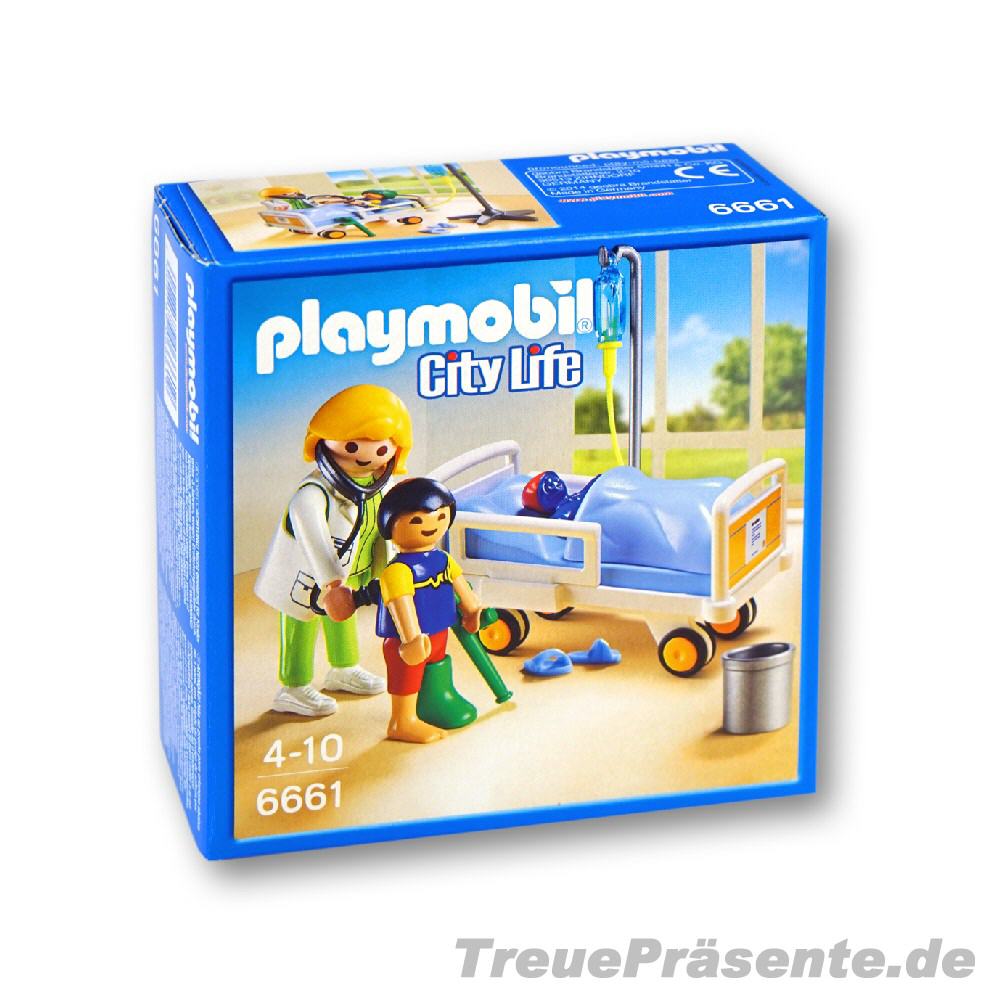 Playmobil Ärztin am Krankenbett