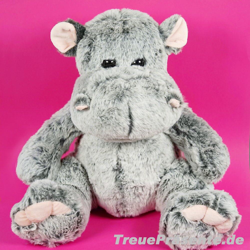 Plüsch-Nilpferd 42 cm