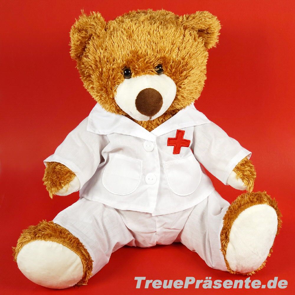 Plüschbär Arzt 32 cm