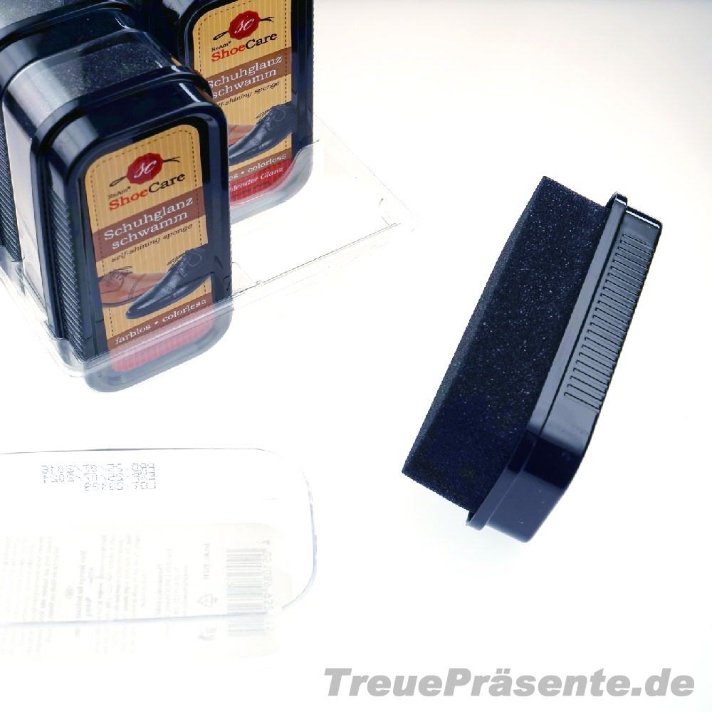 Schuhputzschwamm farblos
