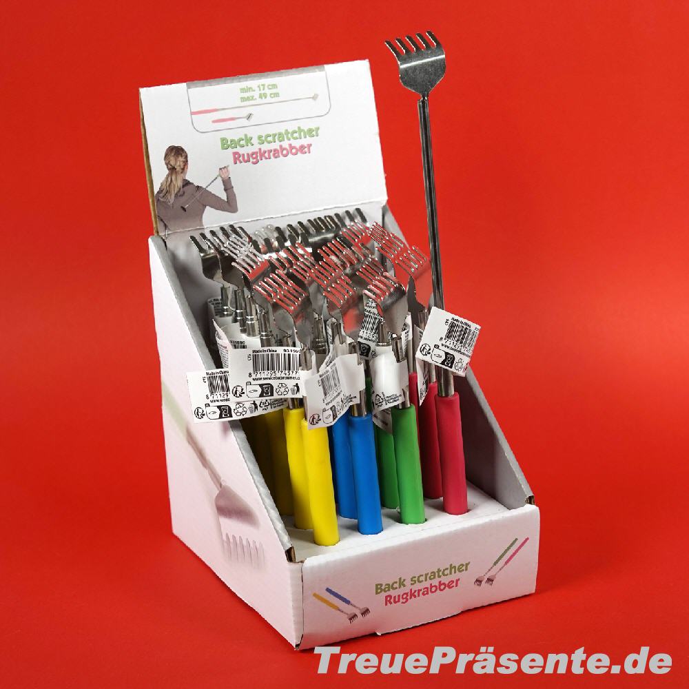 Rückenkratzer ausziehbar sortiert