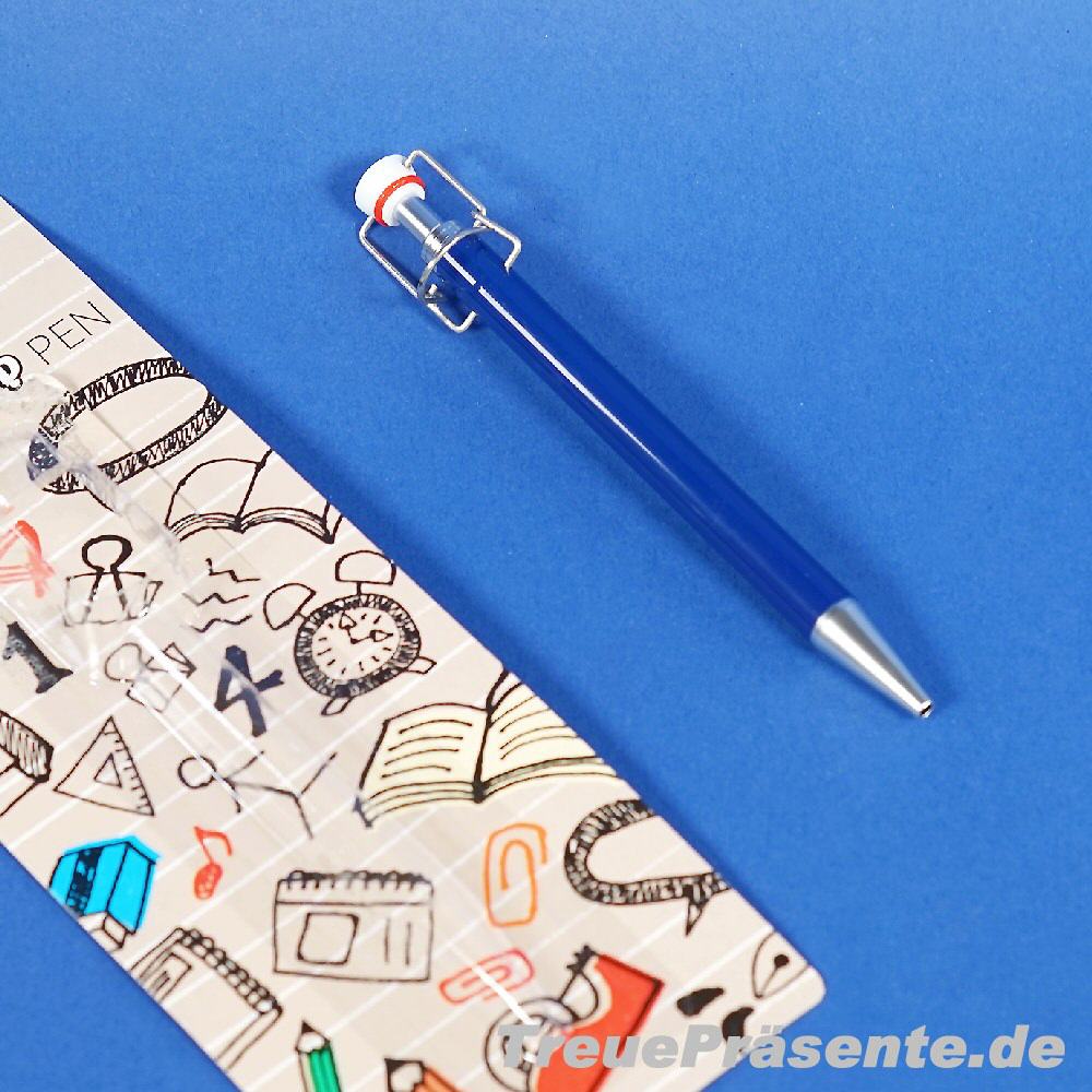 Kugelschreiber mit Bügelverschluss