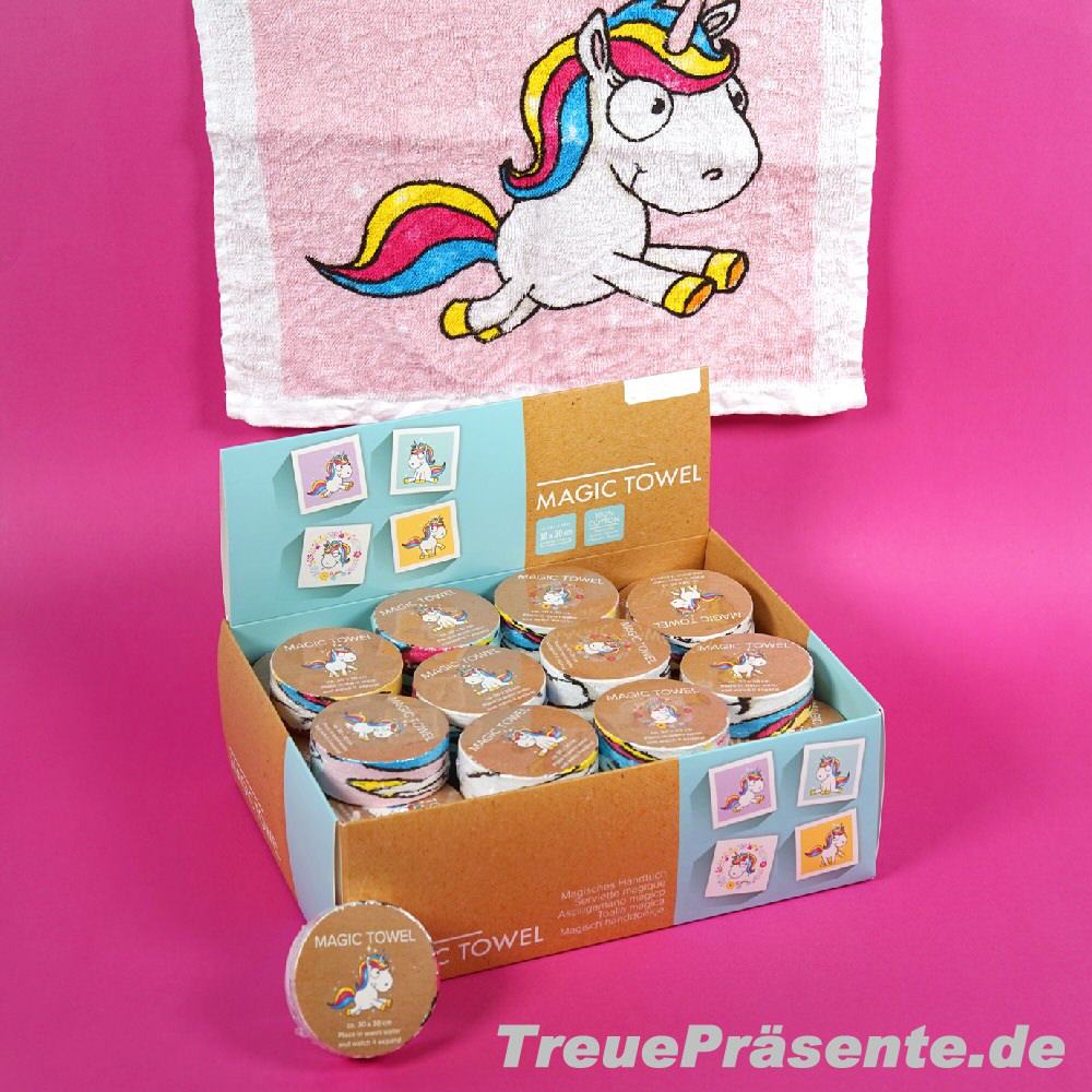 Zauber-Handtuch Einhorn