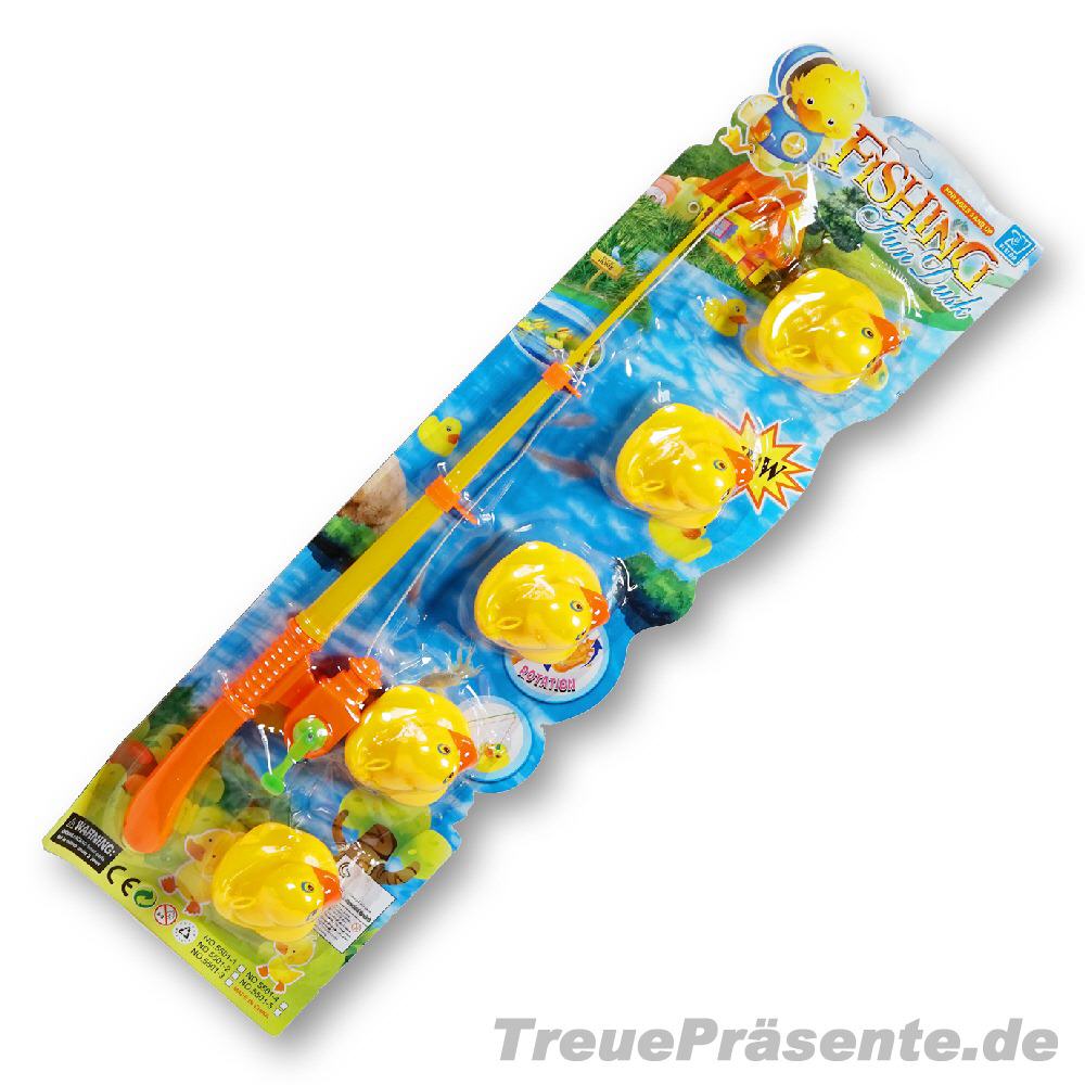 Entenangelspiel auf Karte