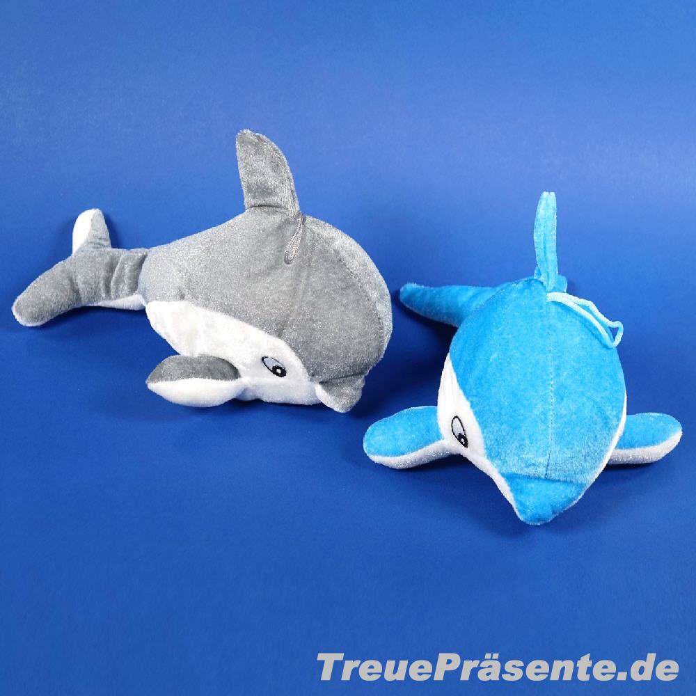 Satinplüsch Delfin 23 cm
