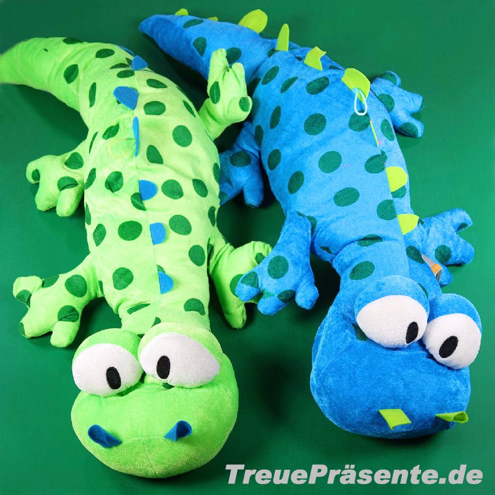 Satinplüsch Dino liegend 90 cm