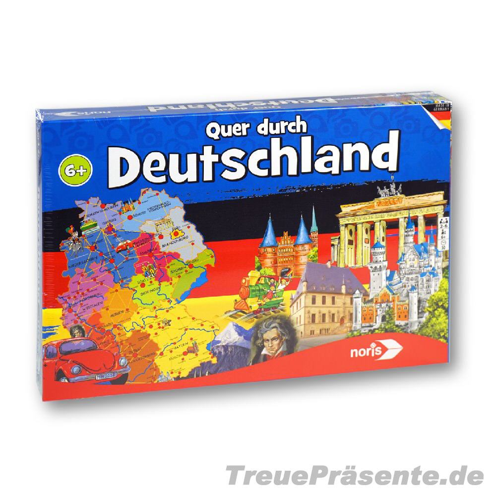 Spiel Quer durch Deutschland
